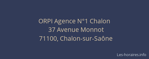 ORPI Agence N°1 Chalon