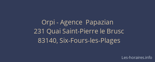 Orpi - Agence  Papazian
