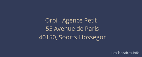 Orpi - Agence Petit