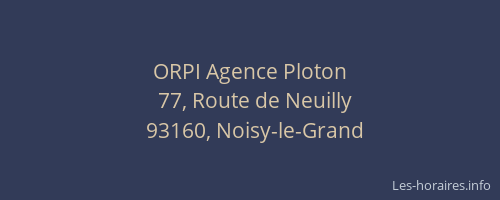 ORPI Agence Ploton