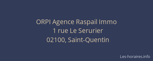 ORPI Agence Raspail Immo