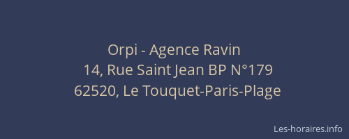 Orpi - Agence Ravin