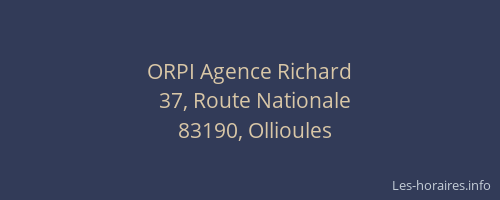 ORPI Agence Richard