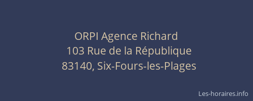 ORPI Agence Richard