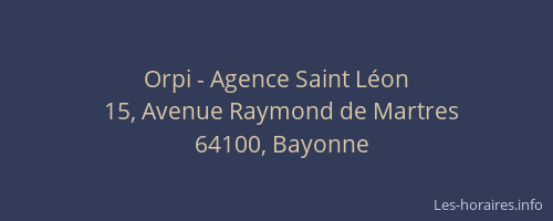 Orpi - Agence Saint Léon