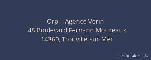 Orpi - Agence V&eacute;rin