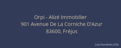 Orpi - Alizé Immobilier