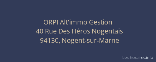 ORPI Alt'immo Gestion