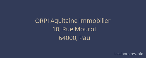 ORPI Aquitaine Immobilier