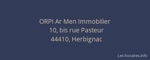 ORPI Ar Men Immobilier