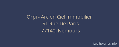 Orpi - Arc en Ciel Immobilier