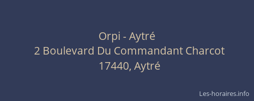 Orpi - Aytr&eacute;