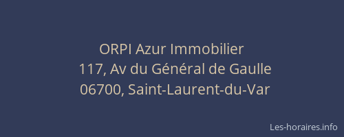 ORPI Azur Immobilier