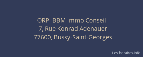 ORPI BBM Immo Conseil