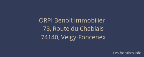 ORPI Benoit Immobilier