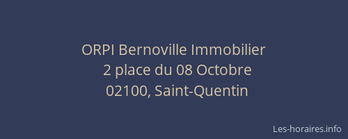 ORPI Bernoville Immobilier