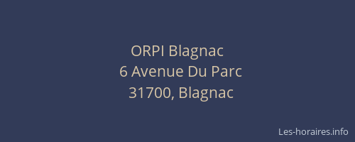 ORPI Blagnac