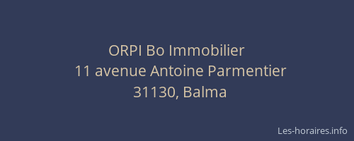 ORPI Bo Immobilier