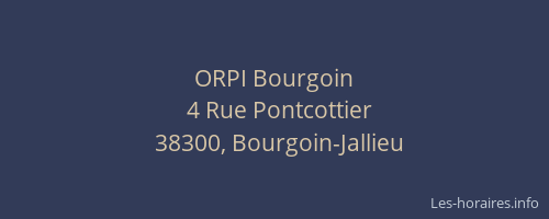 ORPI Bourgoin