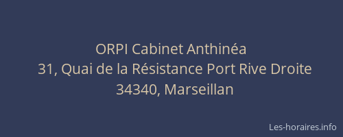 ORPI Cabinet Anthinéa