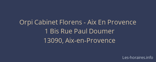 Orpi Cabinet Florens - Aix En Provence