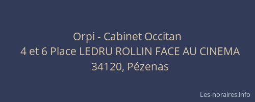 Orpi - Cabinet Occitan