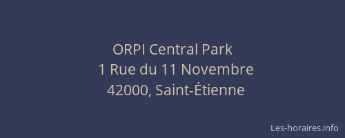 ORPI Central Park