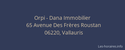 Orpi - Dana Immobilier