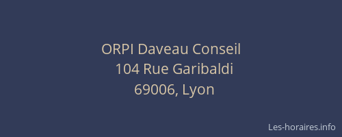 ORPI Daveau Conseil