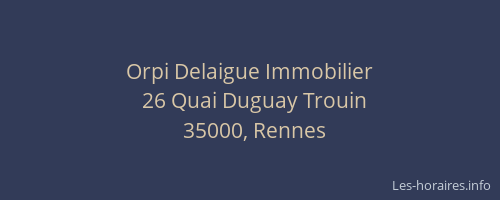 Orpi Delaigue Immobilier