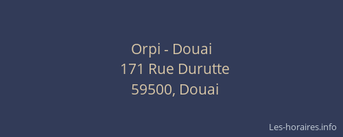 Orpi - Douai