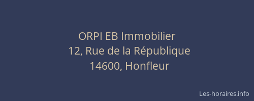 ORPI EB Immobilier