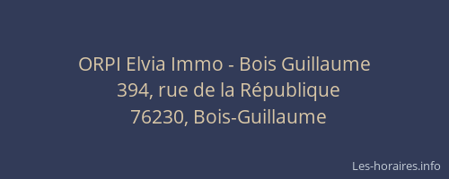 ORPI Elvia Immo - Bois Guillaume