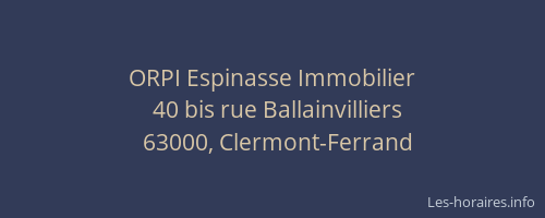ORPI Espinasse Immobilier