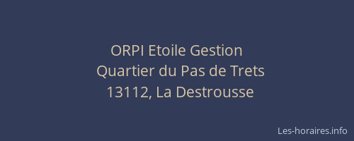 ORPI Etoile Gestion
