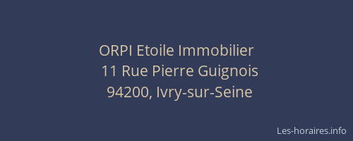 ORPI Etoile Immobilier