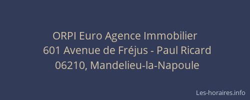 ORPI Euro Agence Immobilier