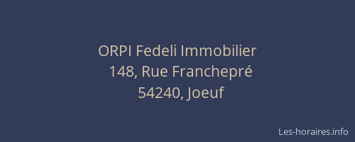 ORPI Fedeli Immobilier