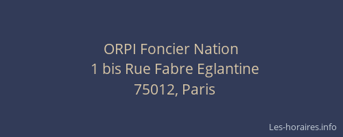 ORPI Foncier Nation