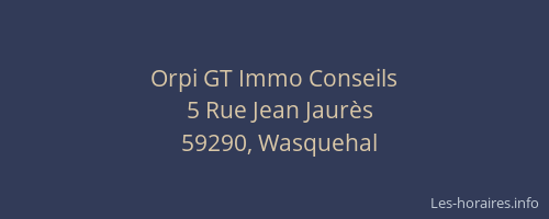 Orpi GT Immo Conseils