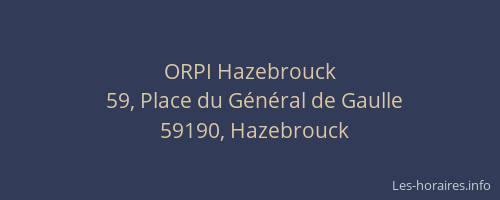 ORPI Hazebrouck