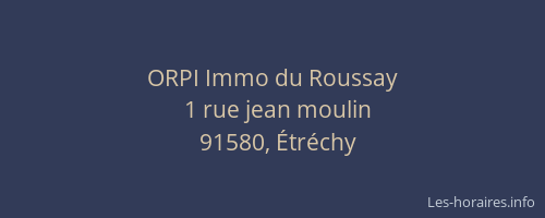 ORPI Immo du Roussay