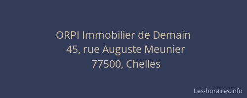 ORPI Immobilier de Demain