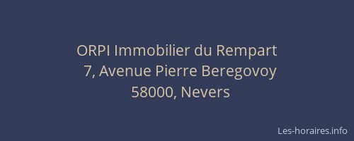 ORPI Immobilier du Rempart