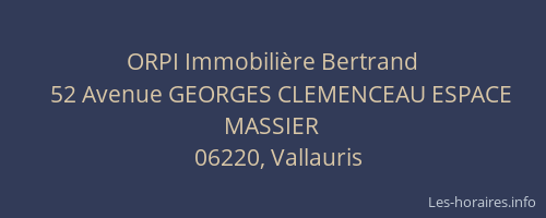 ORPI Immobilière Bertrand