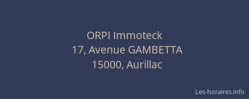 ORPI Immoteck