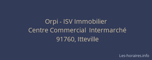 Orpi - ISV Immobilier