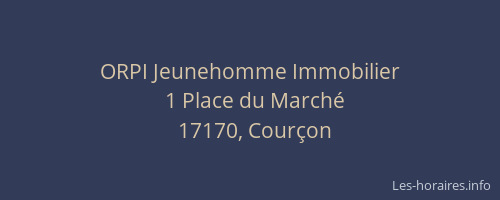 ORPI Jeunehomme Immobilier