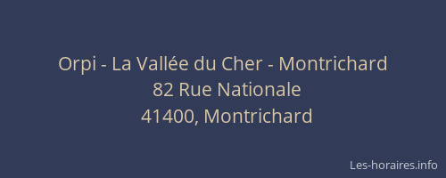 Orpi - La Vallée du Cher - Montrichard