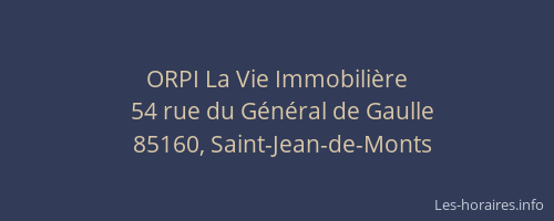 ORPI La Vie Immobilière